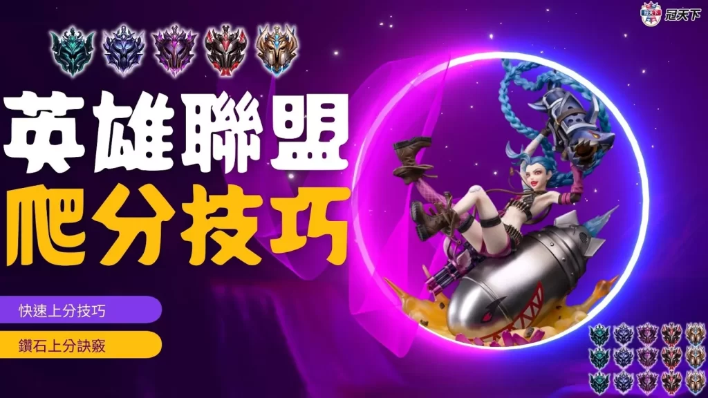 英雄聯盟上分技巧2023 英雄聯盟上分 英雄聯盟爬分