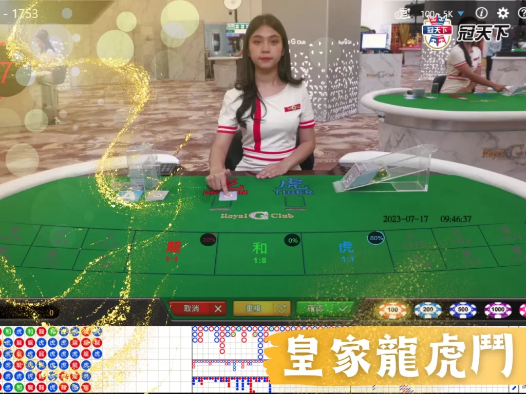 皇家真人龍虎玩法 皇家真人百家 RG真人龍虎鬥